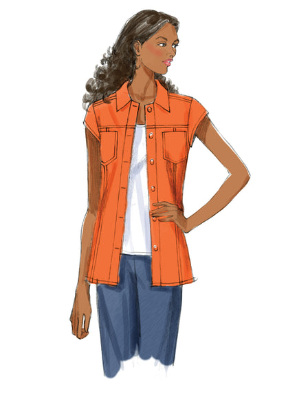Butterick B5616 misses' jacket sewing pattern envelope