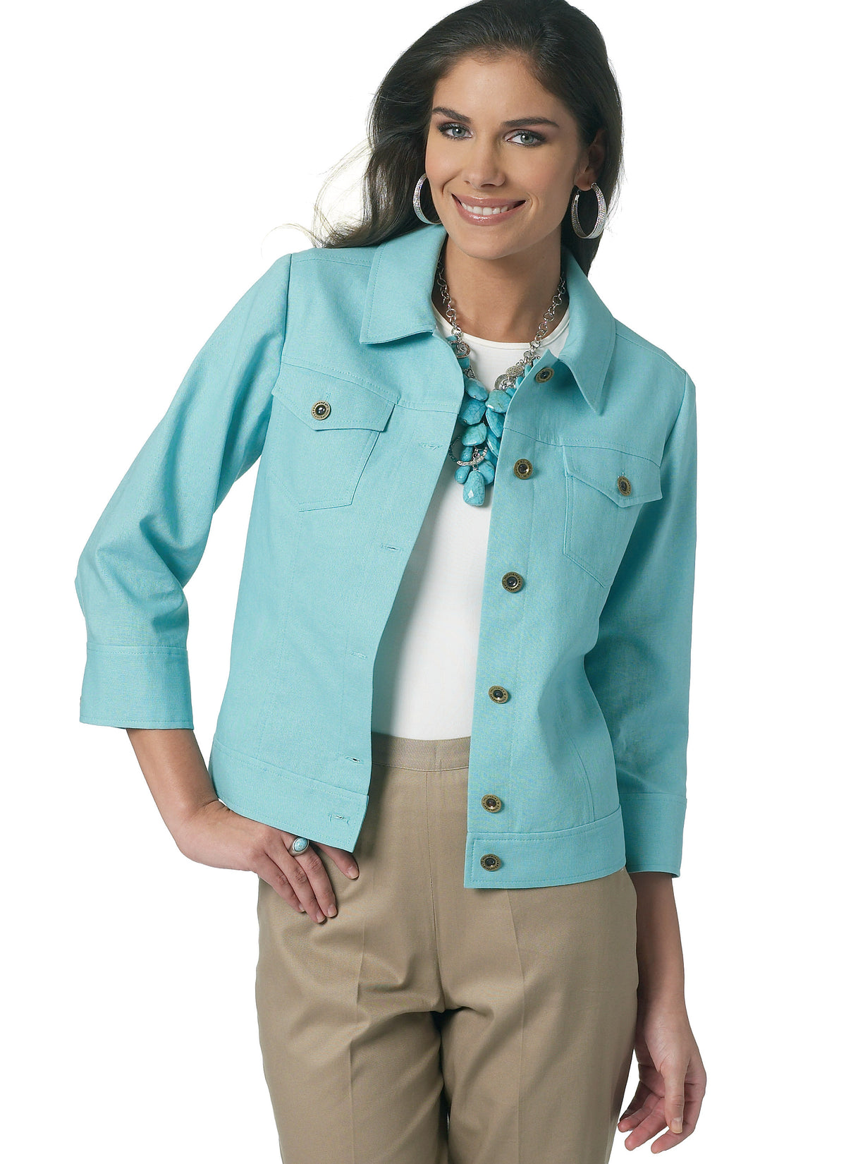 Butterick B5616 misses' jacket sewing pattern envelope