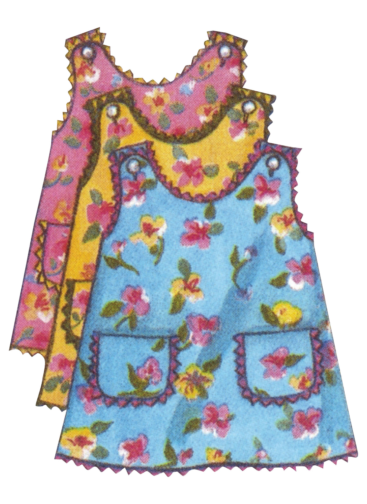 Butterick B5625 baby romper & jumper sewing pattern envelope