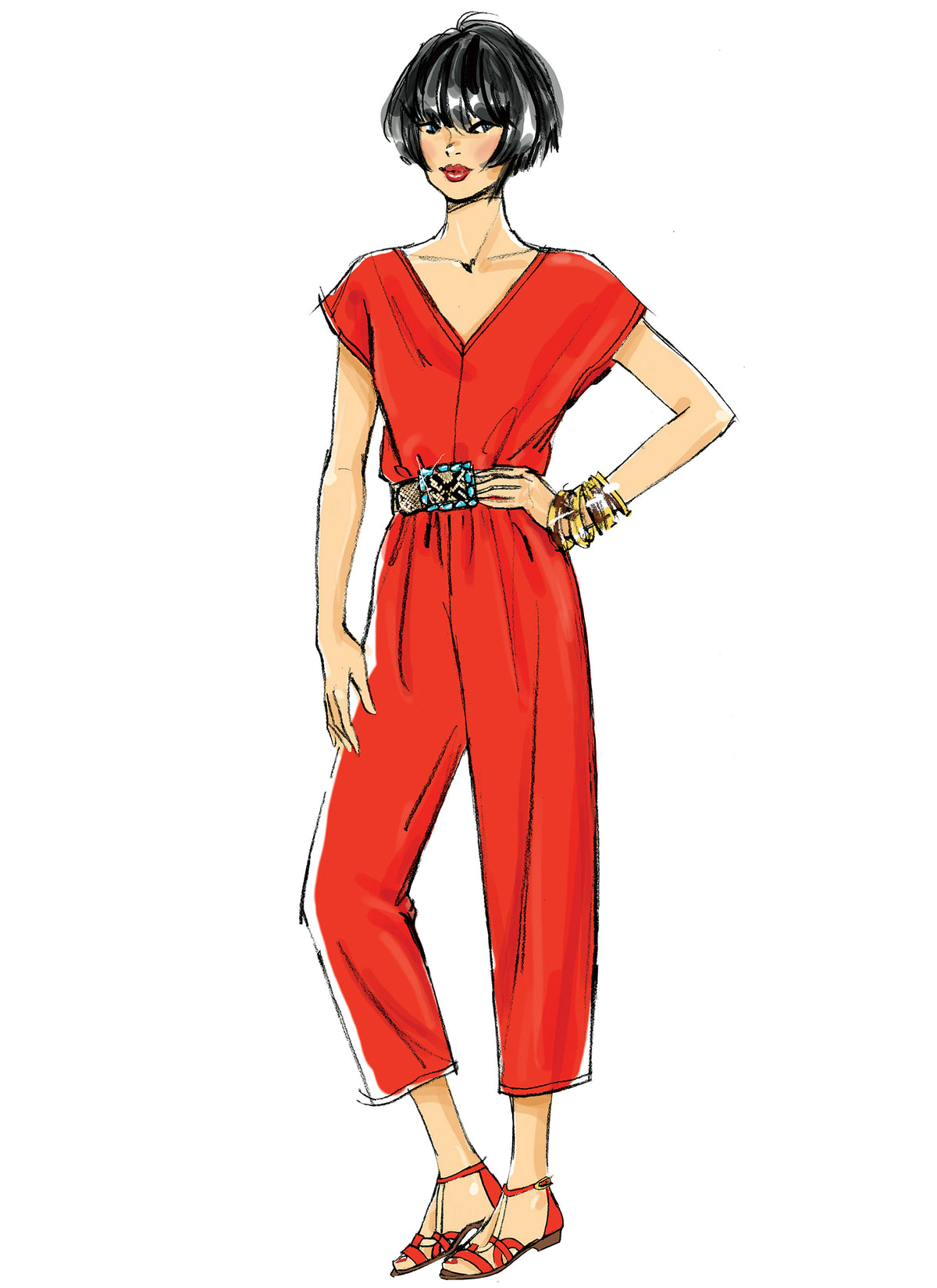 Butterick B5652 misses' sportswear sewing pattern envelope