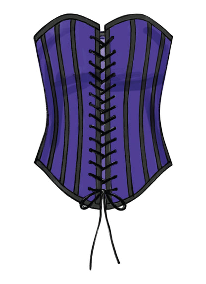 Butterick B5662 misses' corset sewing pattern envelope