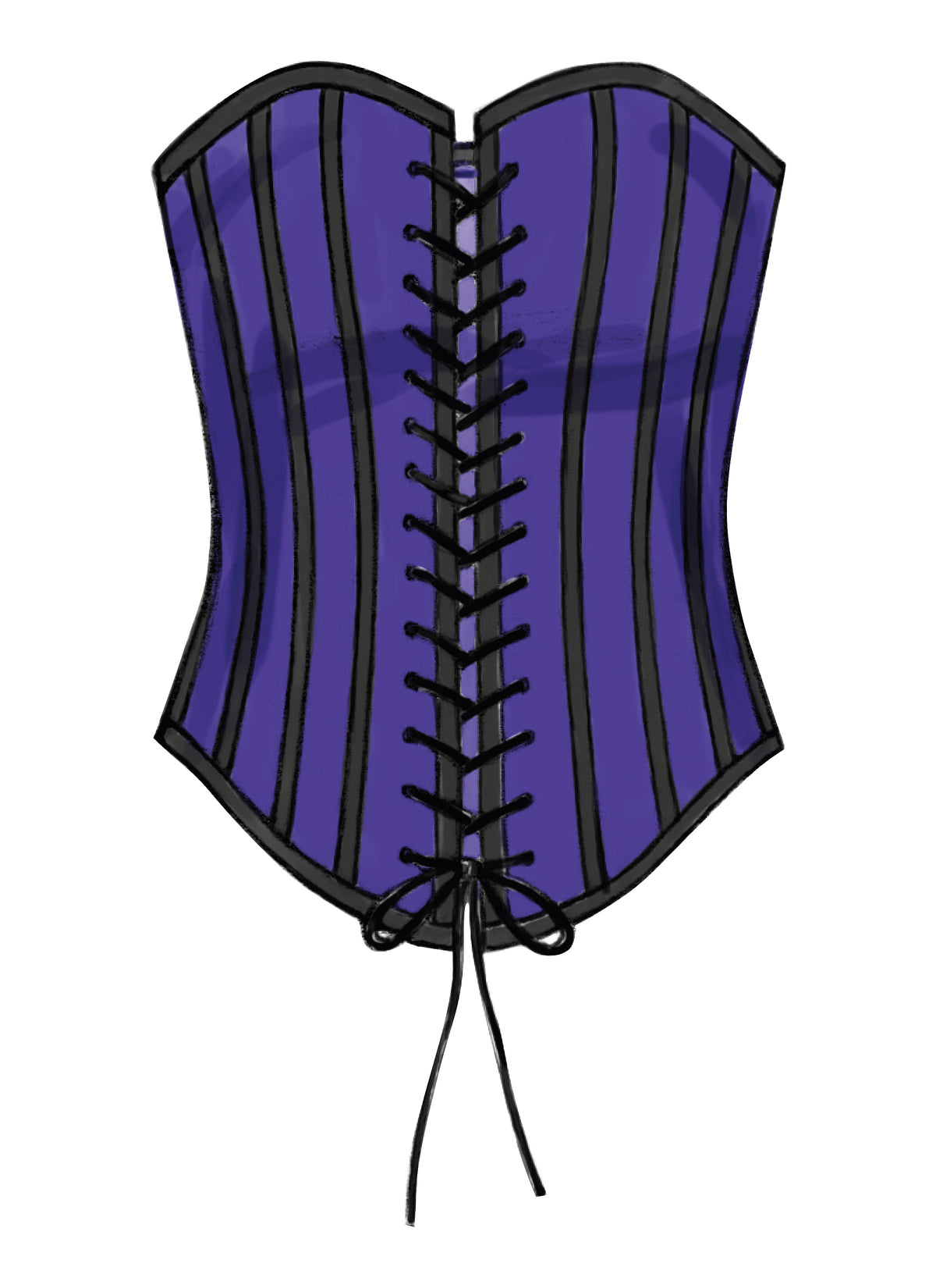 Butterick B5662 misses' corset sewing pattern envelope