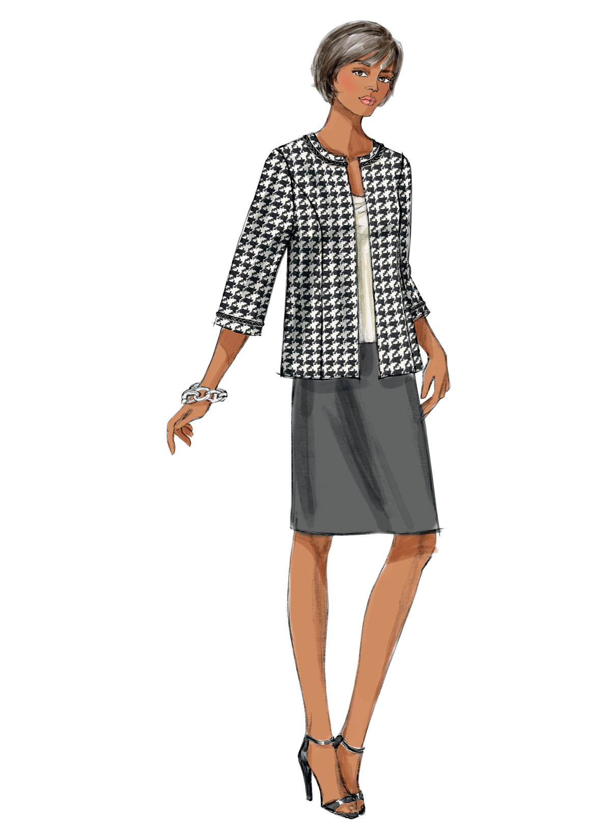 Butterick B5719 misses' jacket sewing pattern envelope