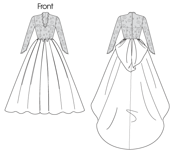 Butterick B5731 misses' special occasion dress sewing pattern envelope