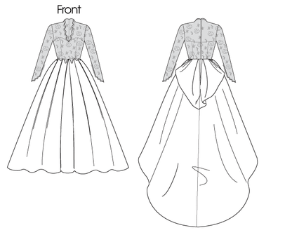 Butterick B5731 misses' special occasion dress sewing pattern envelope