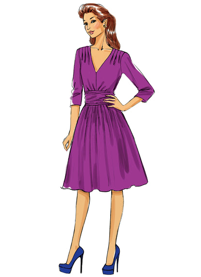 Butterick B5850 misses' dress sewing pattern envelope