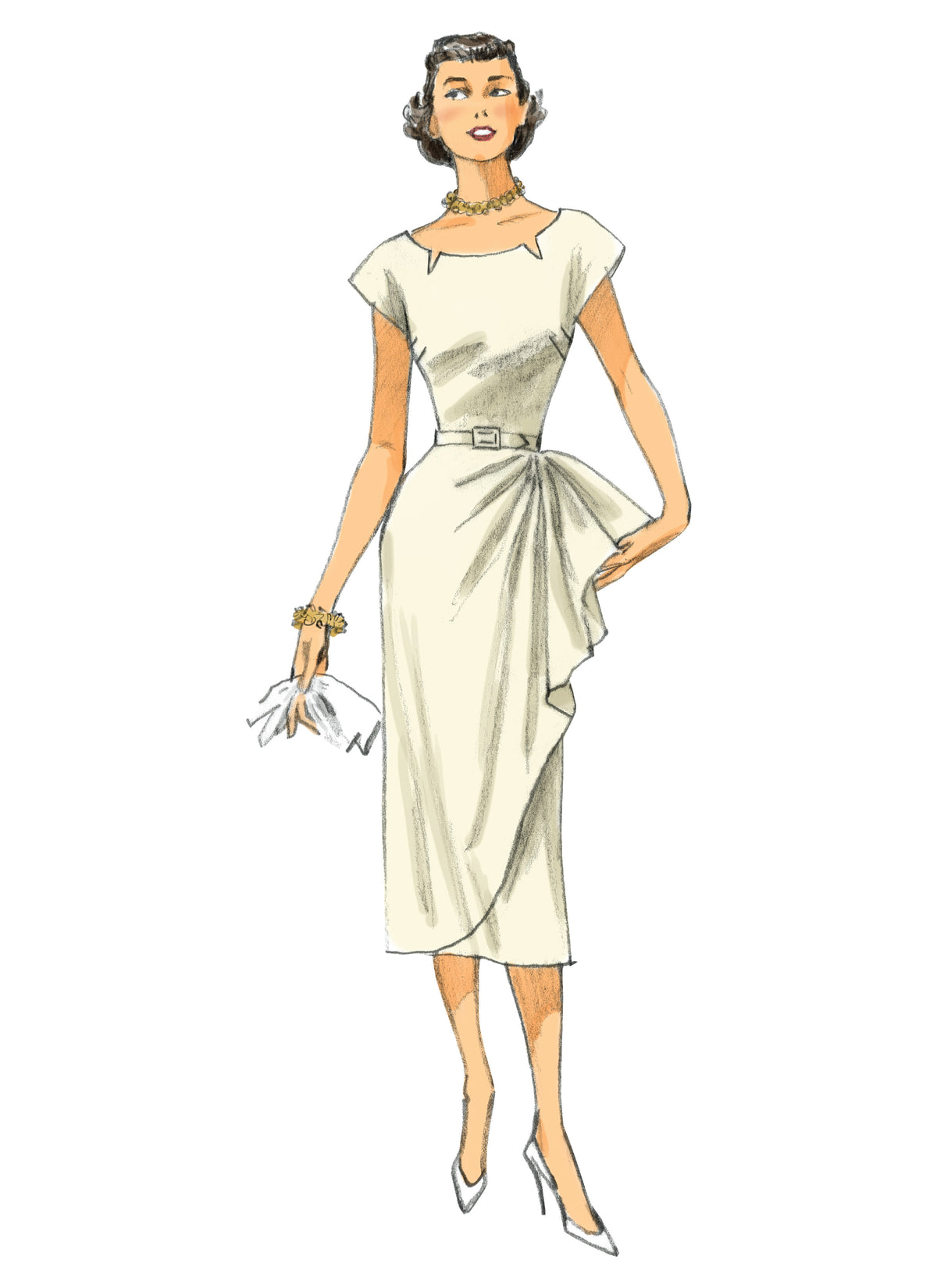 Butterick B5880 misses' lined dress sewing pattern envelope