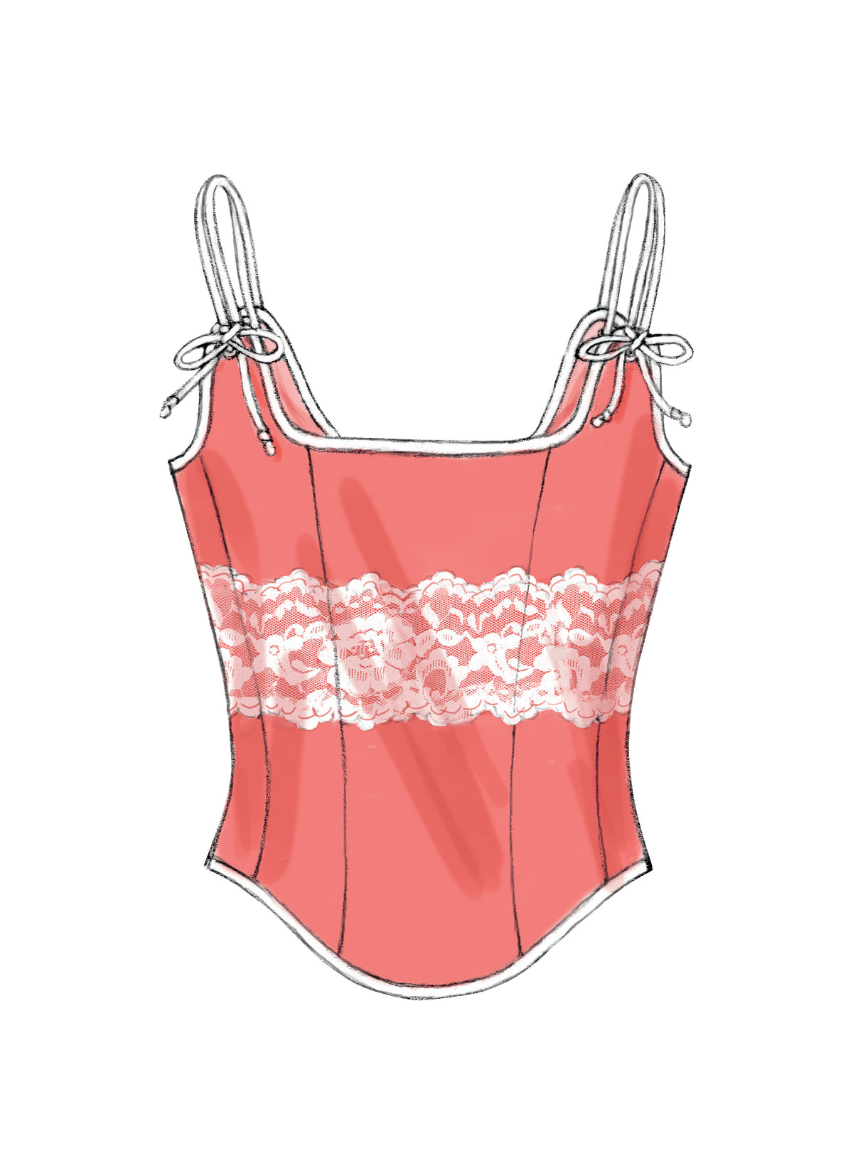 Butterick B5935 misses' corset sewing pattern envelope
