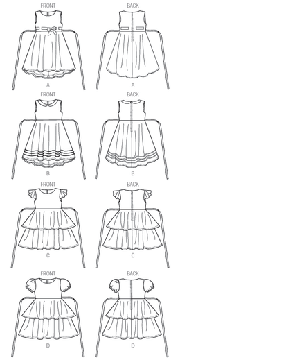 Butterick B6013 sewing pattern envelope showing dress designs