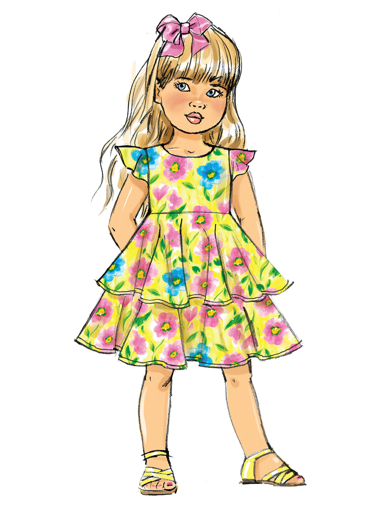 Butterick B6013 sewing pattern envelope showing dress designs