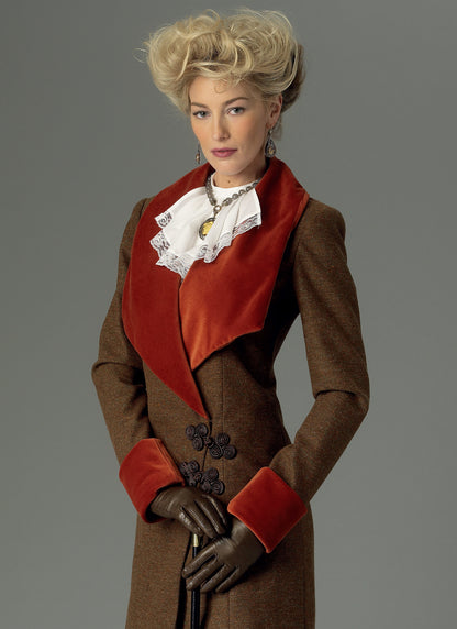 Butterick B6108 sewing pattern envelope showing lined jacket designs
