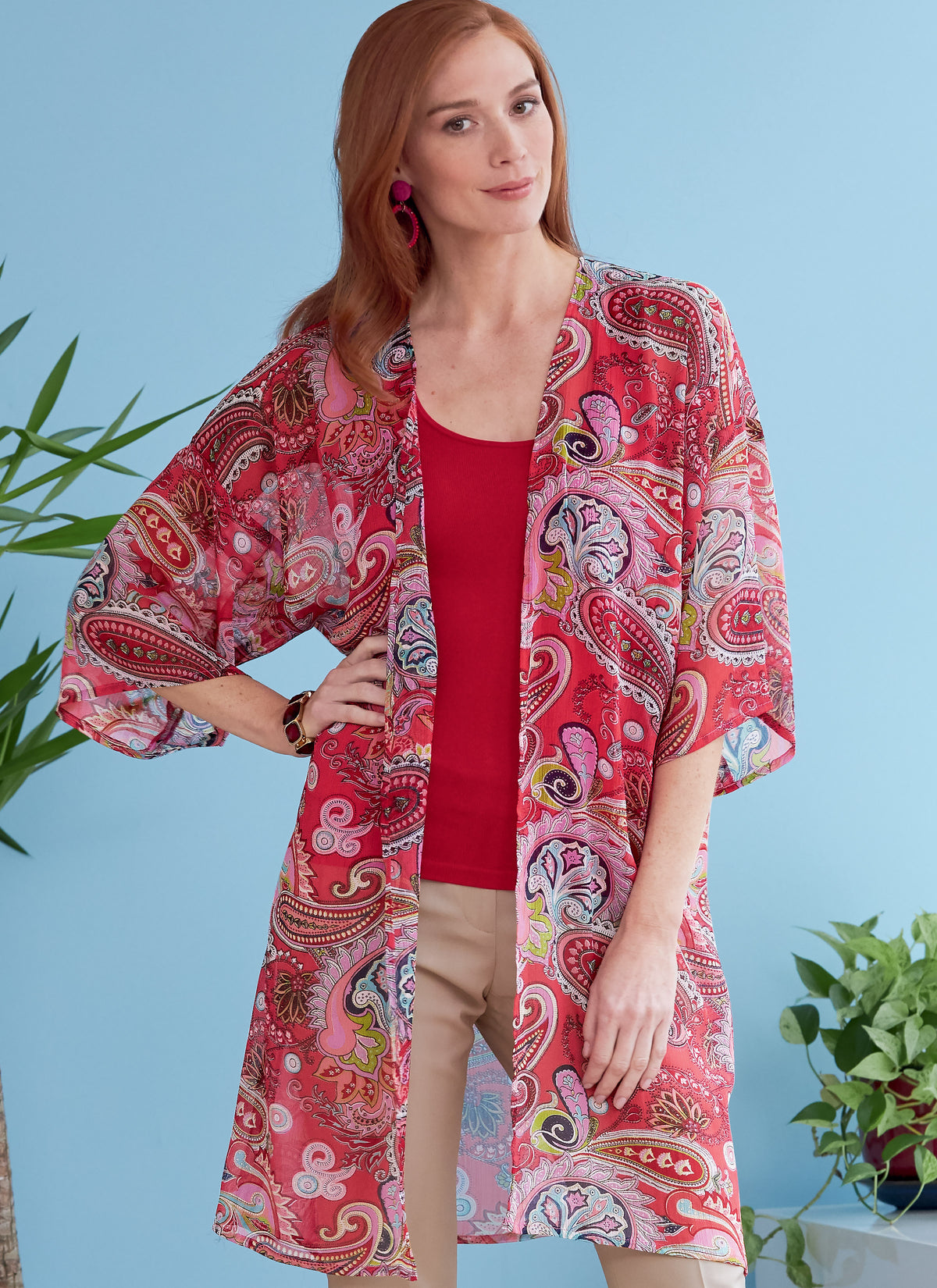 Butterick B6176 sewing pattern envelope showing kimono designs
