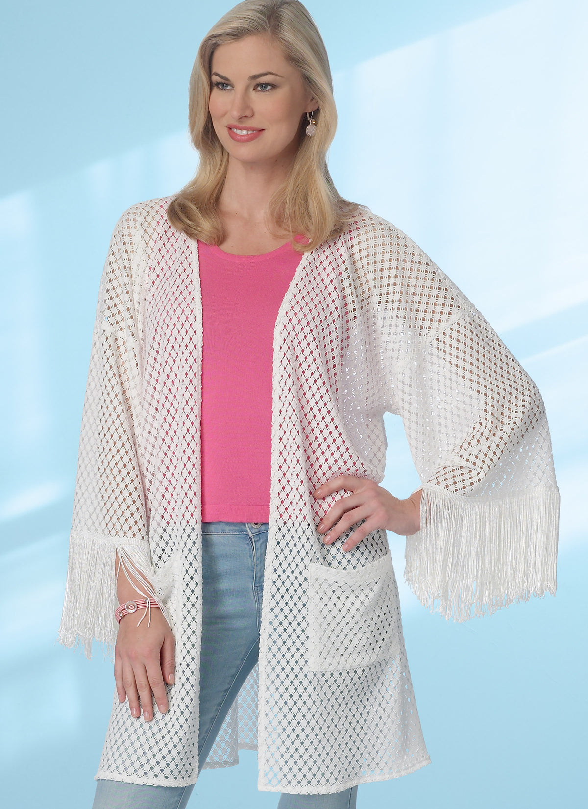 Butterick B6176 sewing pattern envelope showing kimono designs
