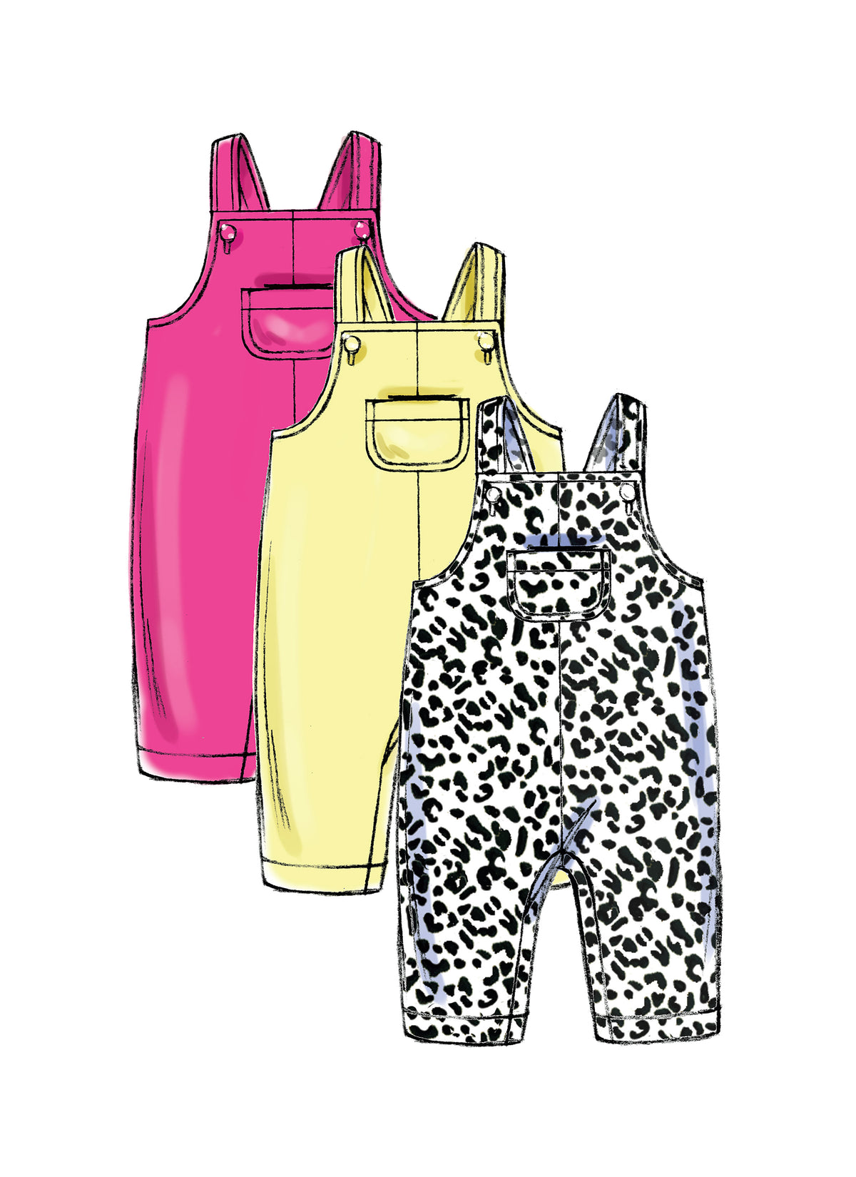 Butterick B6238 sewing pattern envelope showing baby hooded jacket designs