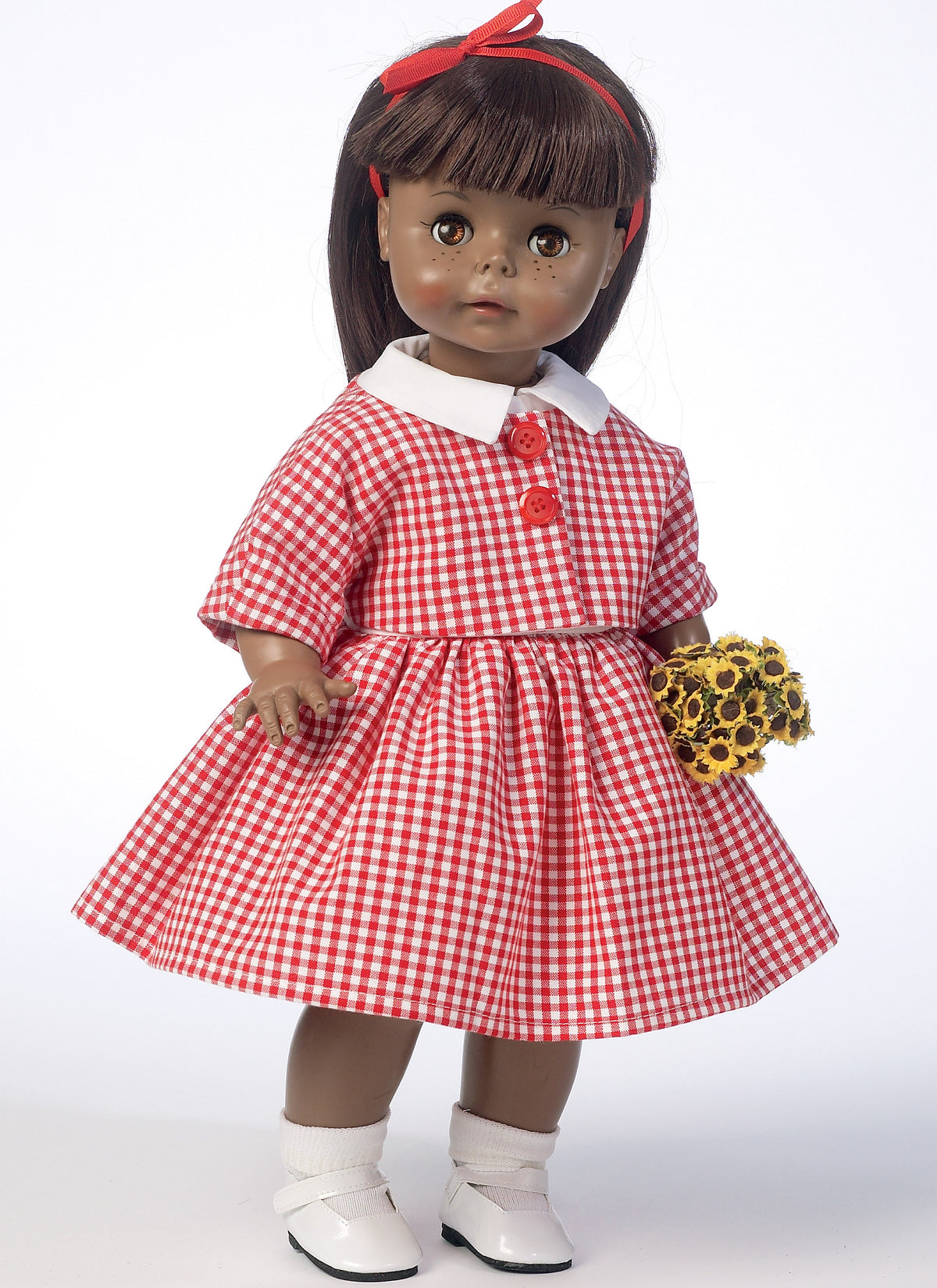 Butterick B6265 sewing pattern envelope showing doll clothes designs