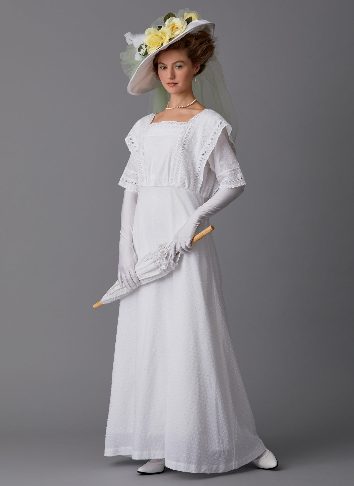Butterick B6610 sewing pattern envelope showing misses costume dress designs