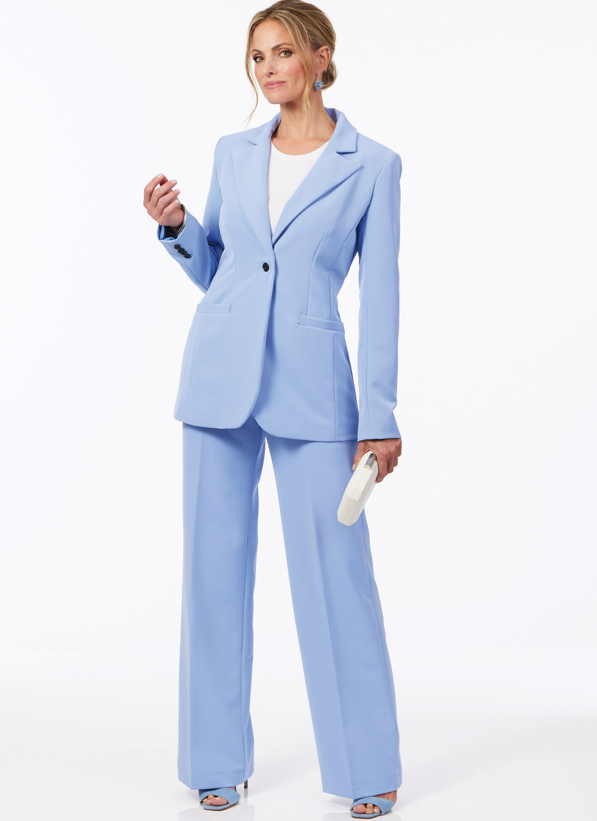 Butterick B6933 sewing pattern envelope showing the partially lined jacket designs