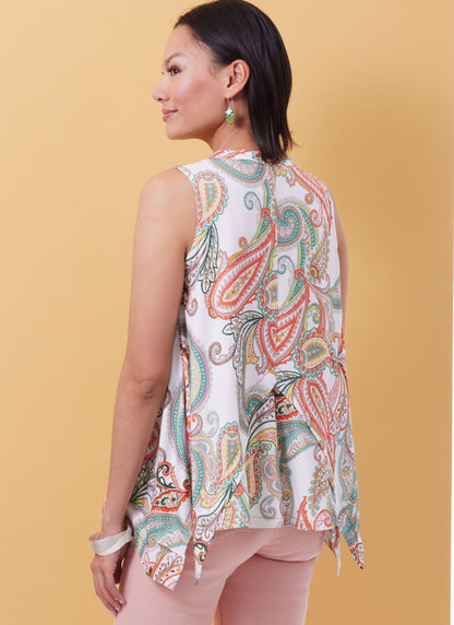 Butterick B6981 sewing pattern envelope showing tunic tops