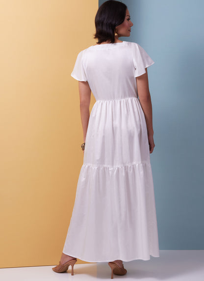 Butterick B6983 sewing pattern envelope showing a garment that can be worn as a dress or a day cover-up