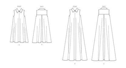 Butterick B6994 sewing pattern envelope showing dress designs