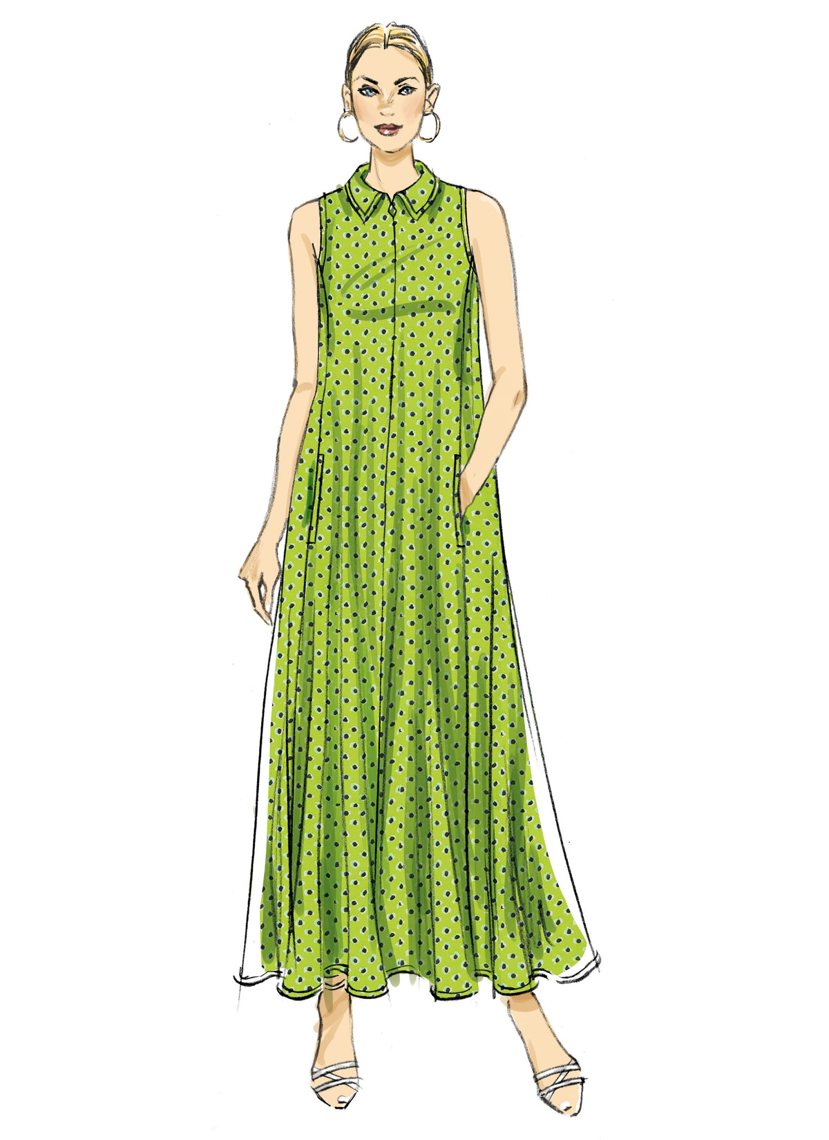 Butterick B6994 sewing pattern envelope showing dress designs