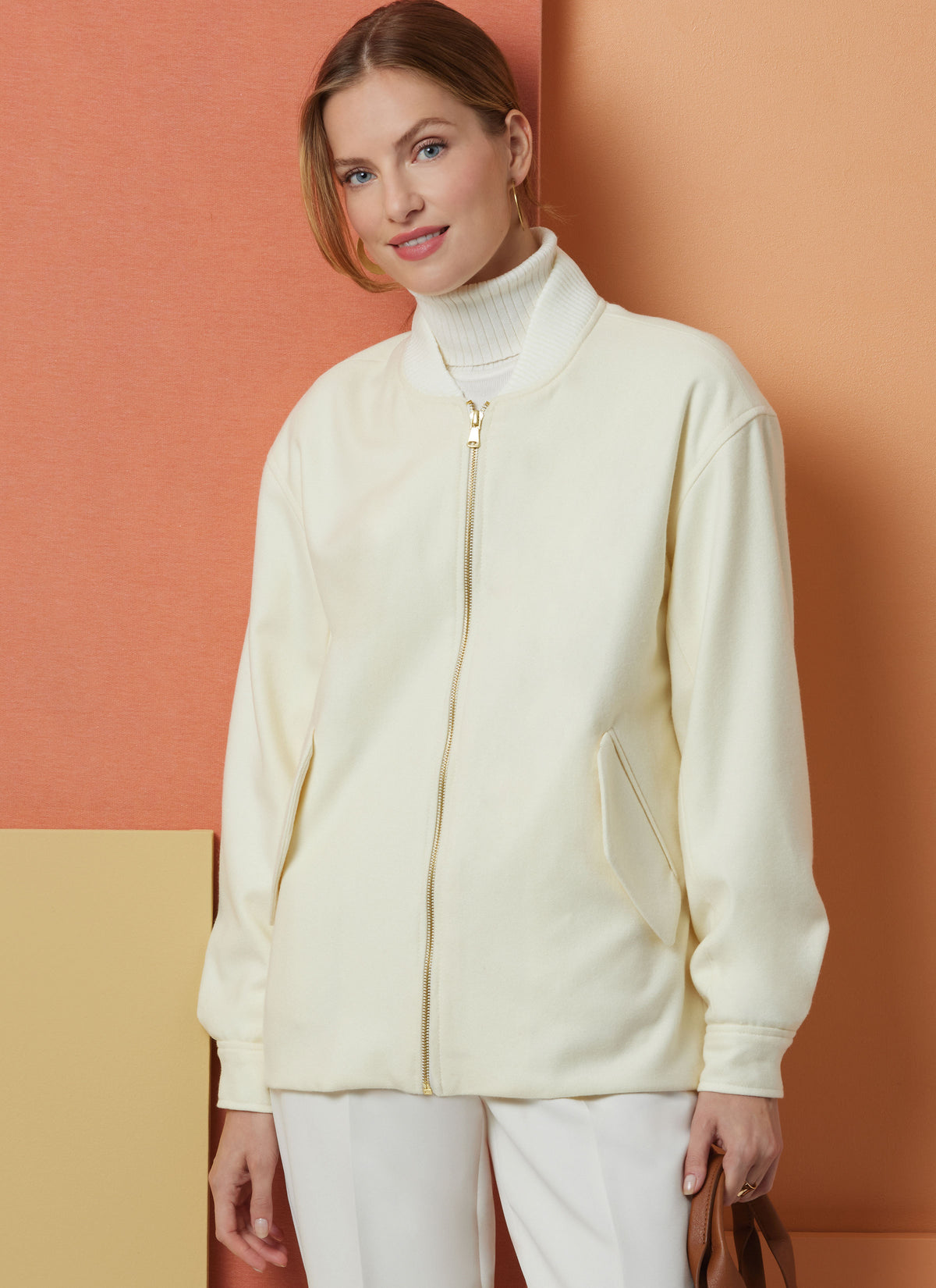 Butterick B7008 sewing pattern envelope showing bomber jacket designs