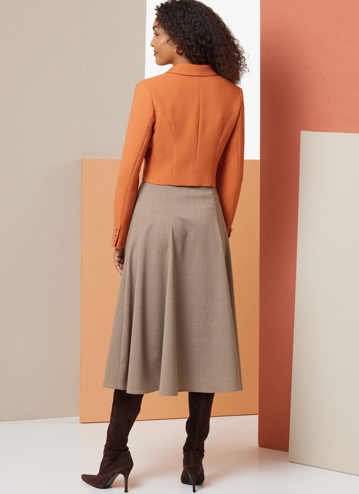 Butterick B7012 sewing pattern envelope showing lined jacket designs