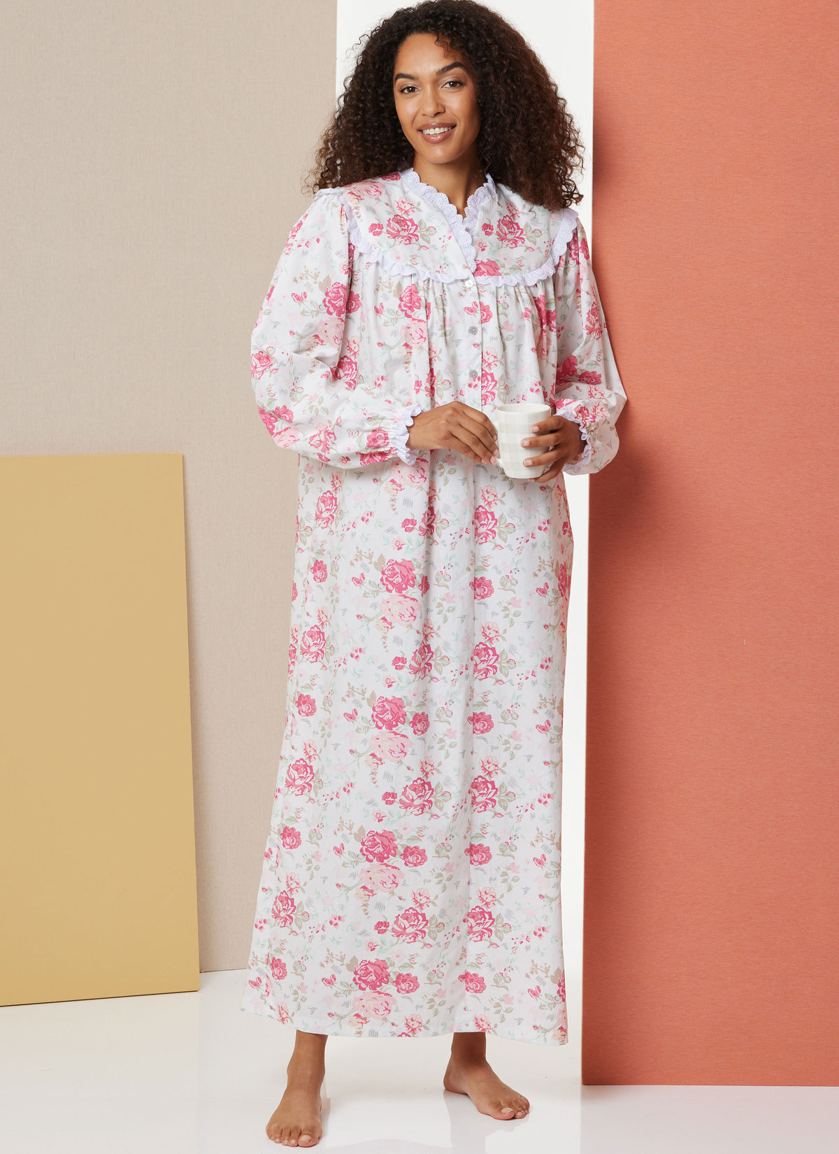 Butterick B7015 sewing pattern envelope showing misses' nightgown designs