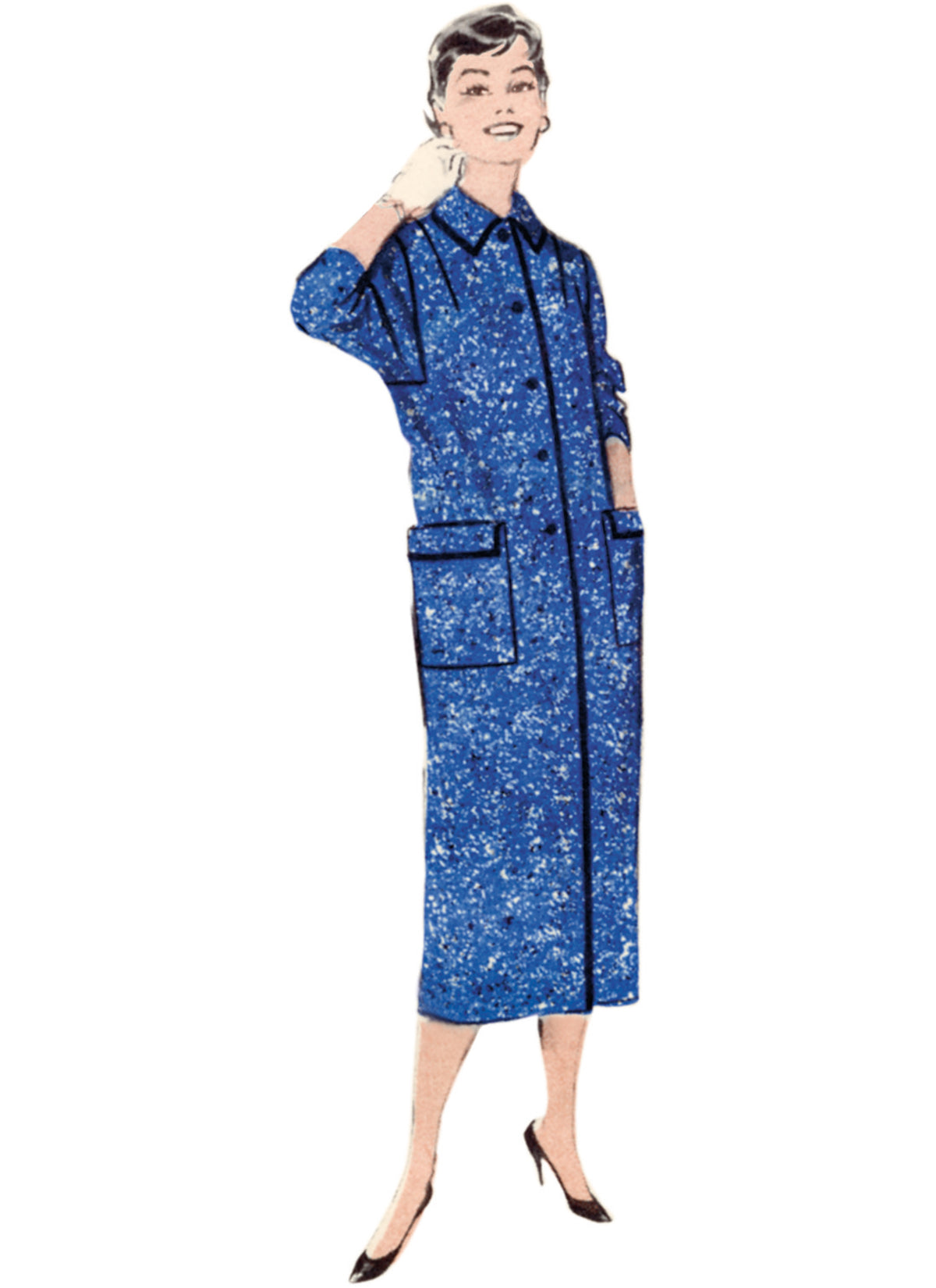 Butterick B7020 sewing pattern envelope showing vintage misses' jacket designs