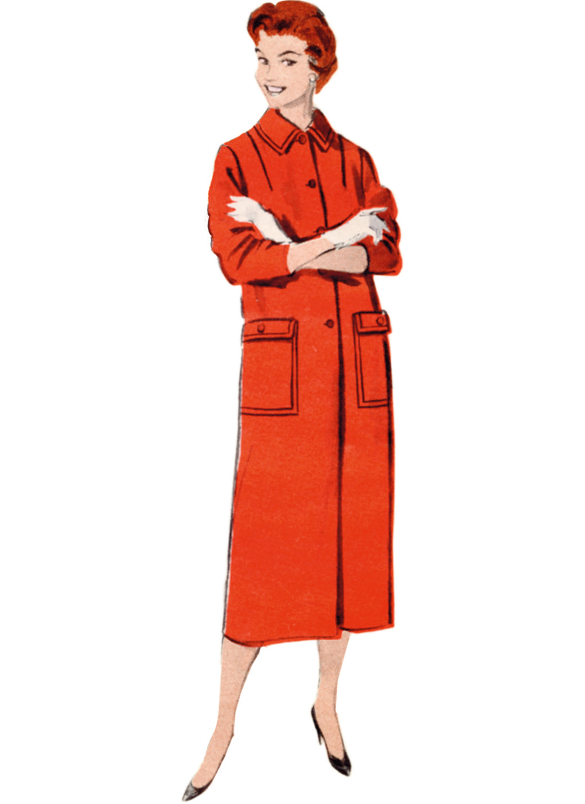 Butterick B7020 sewing pattern envelope showing vintage misses' jacket designs