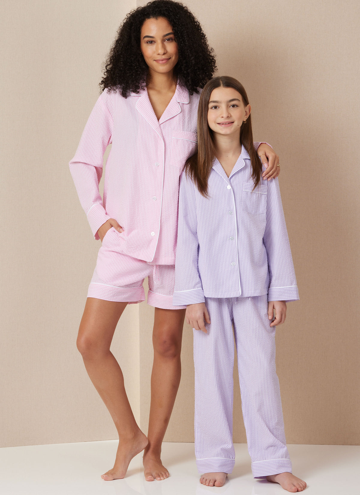 Butterick B7030 sewing pattern envelope showing unisex pyjama shirt designs