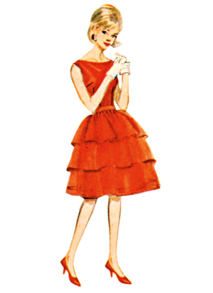 Butterick B7035 sewing pattern envelope showing misses' sheath dress designs