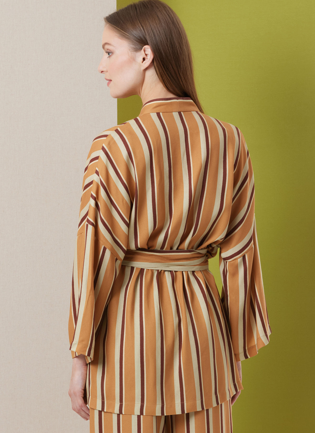 Butterick B7047 sewing pattern envelope showing loose-fit robe designs