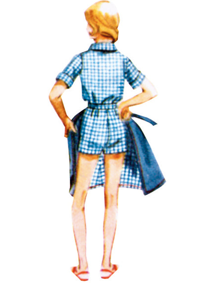 Butterick B7053 sewing pattern envelope showing vintage 1960s casual separates designs