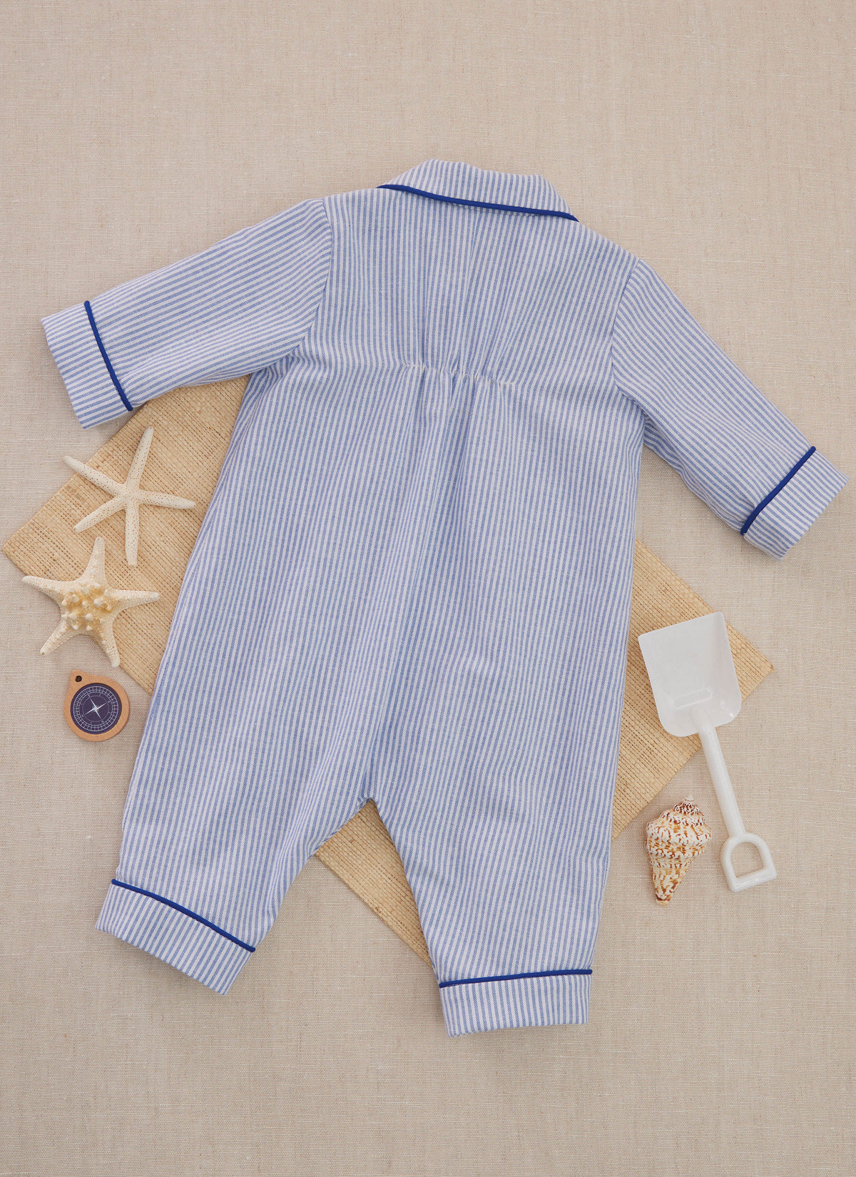 Butterick B7067 sewing pattern envelope showing baby sleepwear