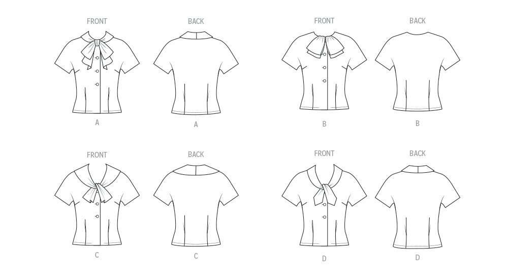 Butterick B7071 sewing pattern envelope showing a 1960s 'Quick 'n Easy' suit blouse