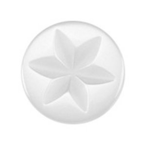 Milward White Star Shank Buttons - 11mm (Pack of 5)