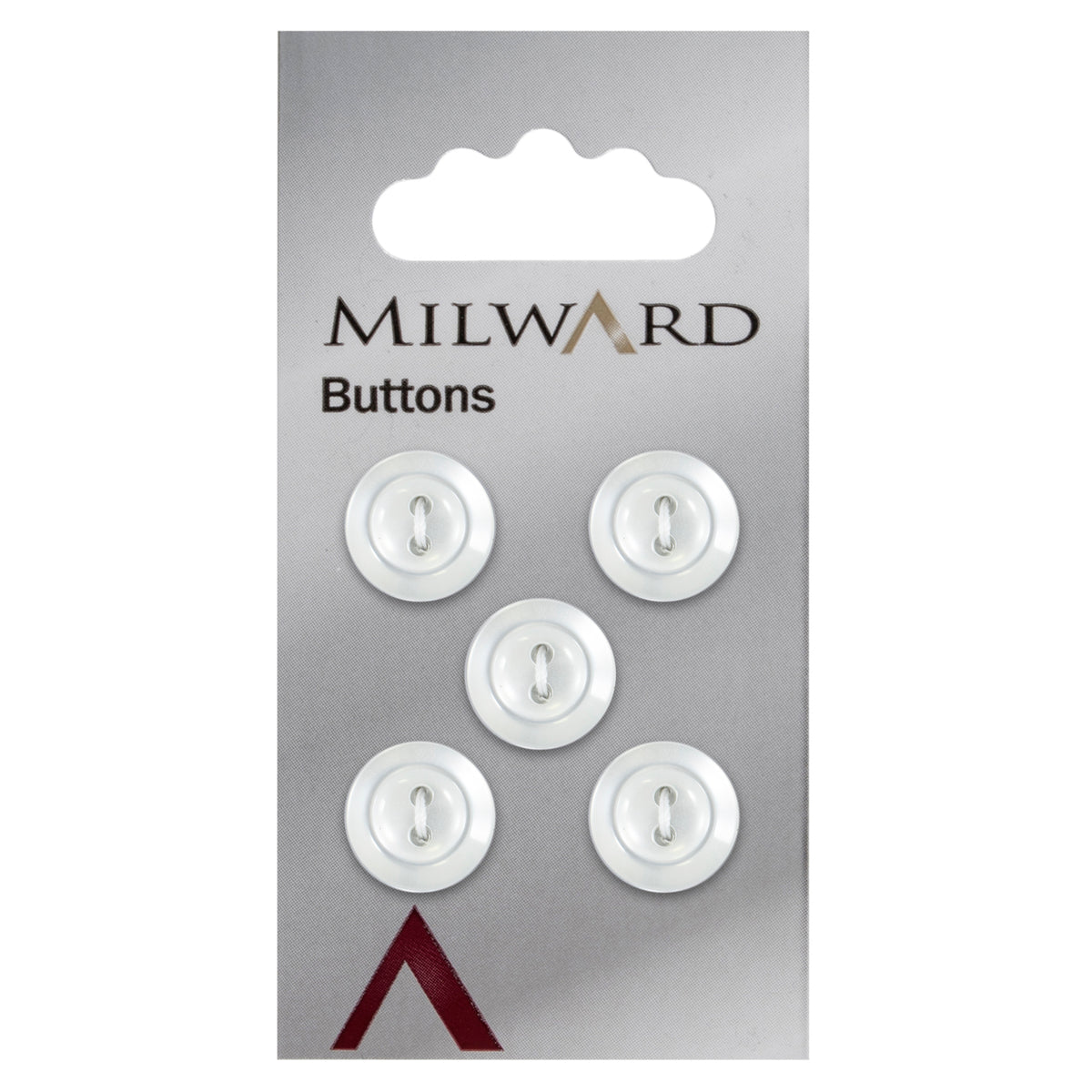 Card of 5 Milward 14mm buttons