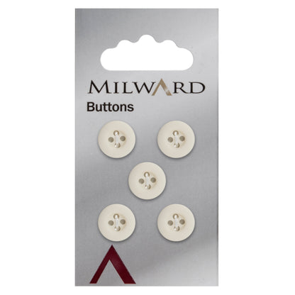 Card of 5 Milward 12mm buttons