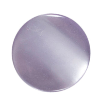 Lilac pearl shank button, 15mm