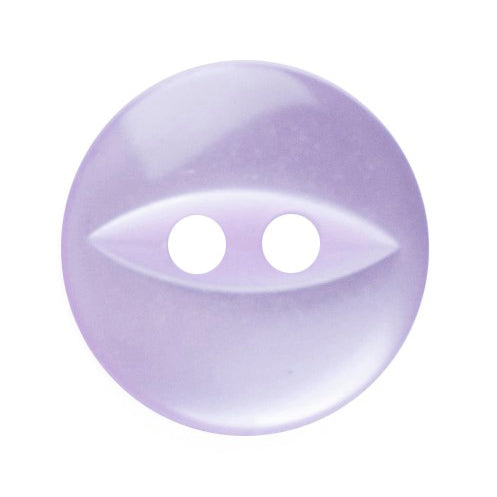 Lilac fisheye button, 19mm