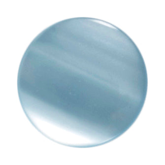 Pale Blue pearl shank button, 15mm