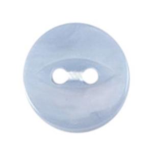 Milward Pale Blue Fisheye Buttons - 11mm (Pack of 8)