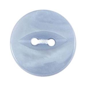 Milward Pale Blue Fisheye Buttons - 16mm (Pack of 5)