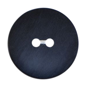 Navy polished button, 20mm