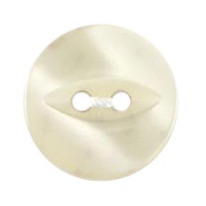 Milward Cream Fisheye Buttons - 14mm (Pack of 6)