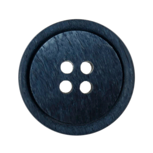Dark slate horn effect 4-hole button