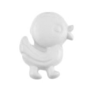 Milward White Duck Buttons - 13mm (Pack of 4)