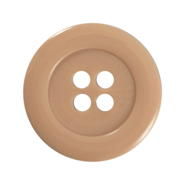 Chunky natural rimmed button with four holes