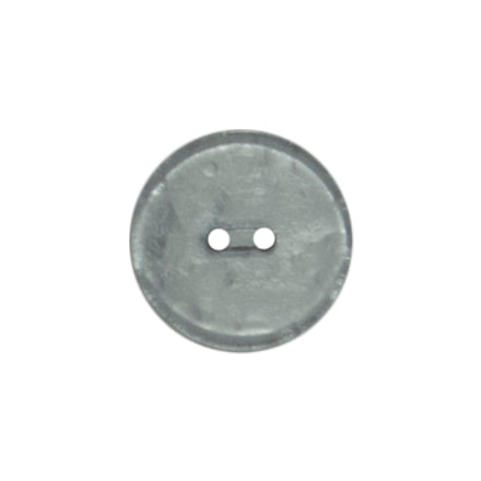 4 grey round pearlescent Milward 2 hole buttons on a card